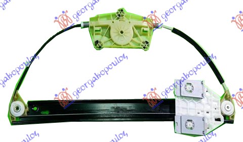 PODIZAC ZADNJEG PROZORA ELEKTRICNI (BEZ MOTORA) AUDI A6 2004-2008 (4F2/4F5)