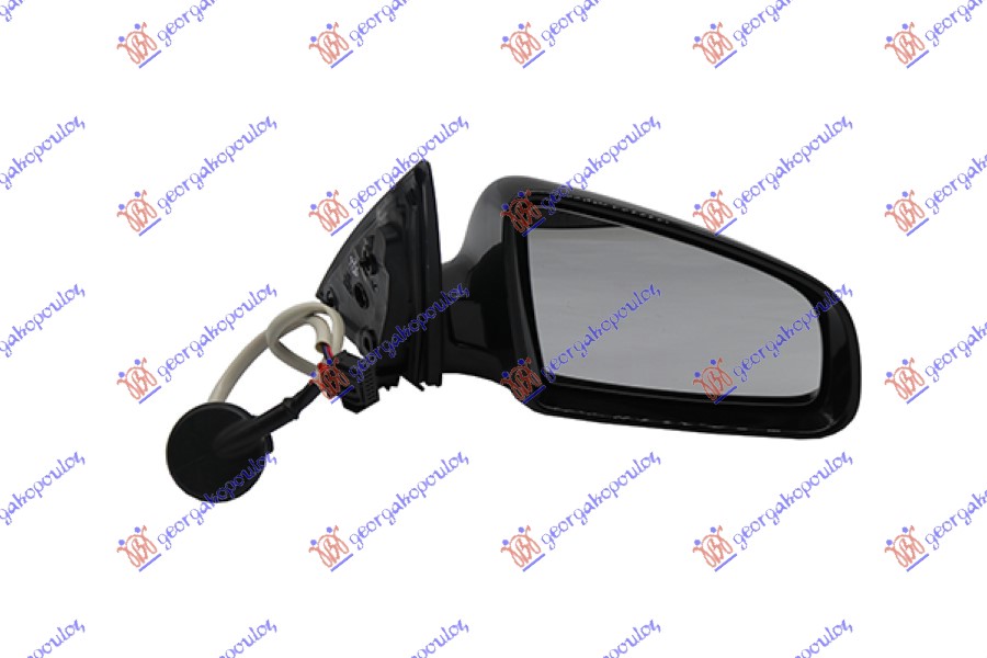 RETROVIZOR ELEKTRICNI SA GREJACEM PM (SVETLO) (7 PIN) AUDI A6 2004-2008 (4F2/4F5)