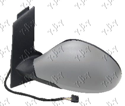 RETROVIZOR ELEKTRICNI SA GREJACEM PM (ELEKTRO-SKLOPIV) (ASFERICNO STAKLO) SEAT TOLEDO 2004-2012 (5P2)