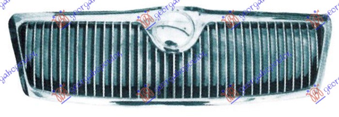 PVC MASKA KOMPLET CELA HROM SKODA OCTAVIA 5 2004-2008 (1Z3/1Z5)
