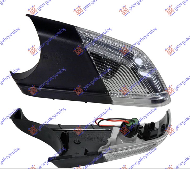 MIGAVAC U RETROVIZORU SA SVETLOM SKODA OCTAVIA 5 2004-2008 (1Z3/1Z5)
