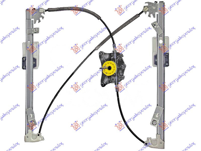 PODIZAC PREDNJEG PROZORA ELEKTRICNI (BEZ MOTORA) (A KVALITET) SKODA OCTAVIA 5 2008-2013 (3U4)