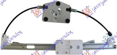PODIZAC ZADNJEG PROZORA ELEKTRICNI (BEZ MOTORA) SKODA OCTAVIA 5 2008-2013 (3U4)