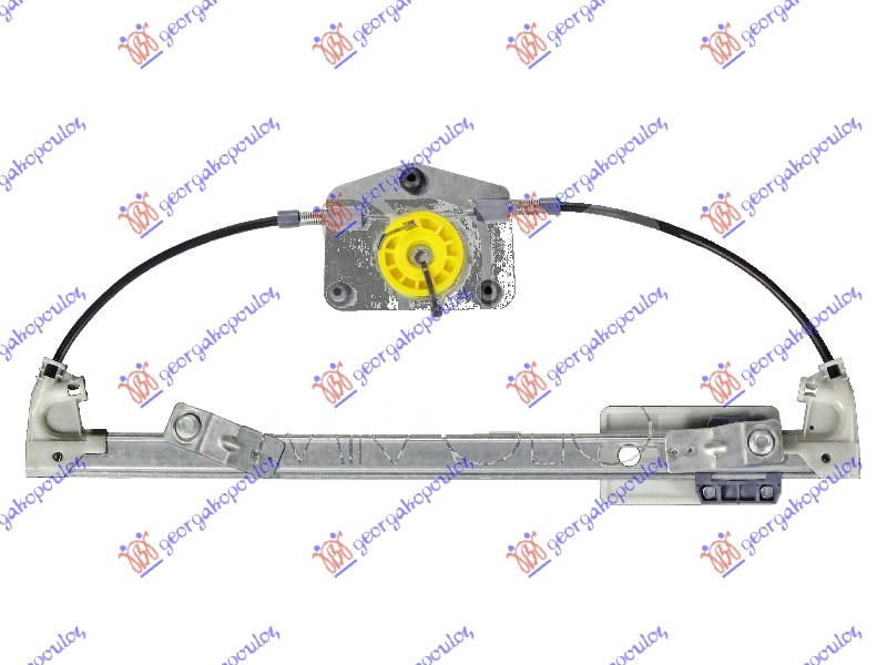 PODIZAC ZADNJEG PROZORA ELEKTRICNI (BEZ MOTORA) (A KVALITET) SKODA OCTAVIA 5 2008-2013 (3U4)