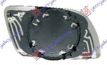 STAKLO RETROVIZORA SA GREJACEM (KONVEKSNO) SKODA OCTAVIA 5 2004-2008 (1Z3/1Z5)