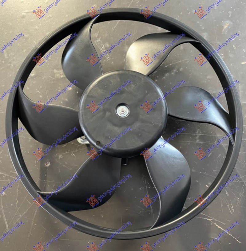 VENTILATOR (MOTOR+ELISA) (1.7 CDTi DIZEL) (345mm) (2 PIN) OPEL MERIVA 2003-2010 (X03)