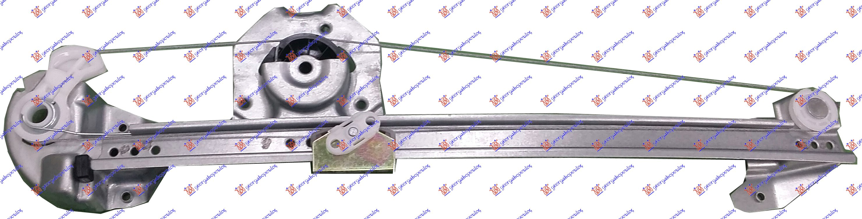 PODIZAC ZADNJEG PROZORA ELEKTRICNI (BEZ MOTORA) OPEL MERIVA 2003-2010 (X03)