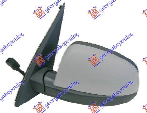 RETROVIZOR ELEKTRICNI SA GREJACEM PM 2003- (A KVALITET) (ASFERICNO STAKLO) OPEL MERIVA 2003-2010 (X03)