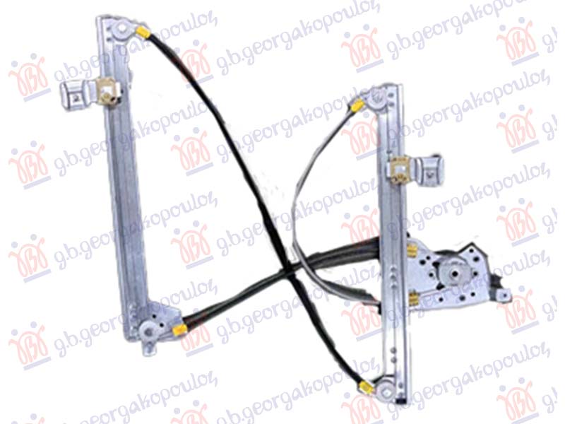 PODIZAC PREDNJEG PROZORA ELEKTRICNI (BEZ MOTORA) SMART FORFOUR 2004-2015 (454)
