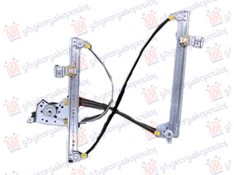 PODIZAC PREDNJEG PROZORA ELEKTRICNI (BEZ MOTORA) SMART FORFOUR 2004-2015 (454)