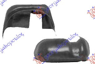 ZADNJE POTKRILO PLASTICNO 2003- OPEL MOVANO 1998-2009 (X70)