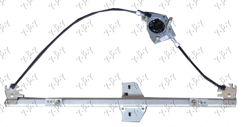 PODIZAC PREDNJEG PROZORA ELEKTRICNI (BEZ MOTORA) COMFORT OPEL MOVANO 1998-2009 (X70)