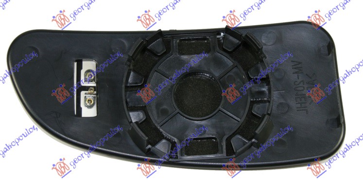 STAKLO RETROVIZORA SA GREJACEM (DONJI DEO) 1999- (KONVEKSNO) PEUGEOT BOXER I 1994-2002 (230L/230P)
