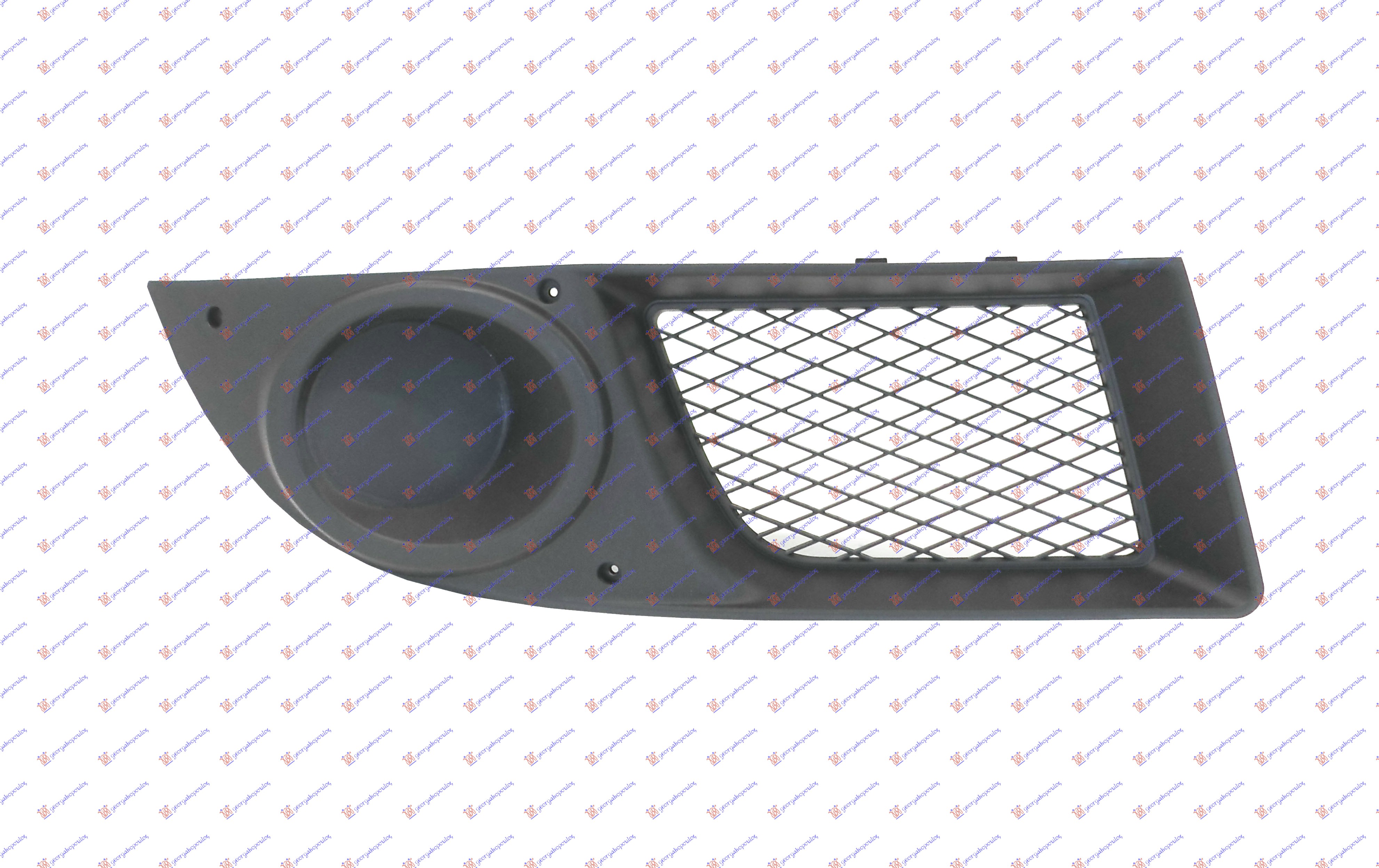 RESETKA PREDNJEG BRANIKA (BEZ MAGLENKE) FIAT DOBLO 2005-2009 (119/223)