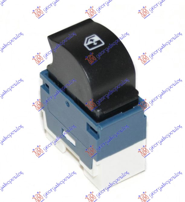 PREKIDAC U PREDNJIM VRATIMA (PLAVI/BELI KONEKTOR) (5 PIN) FIAT IDEA 2004-2010 (350)