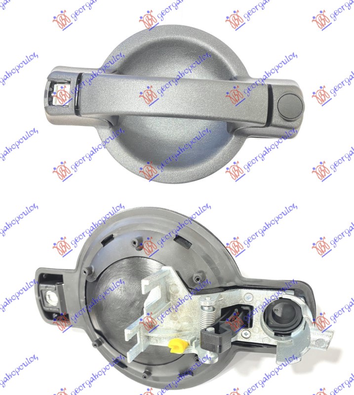 KVAKA KLIZNIH VRATA SPOLJASNJA  (BEZ RUPE ZA KLJUC) 2006- FIAT DOBLO 2005-2009 (119/223)