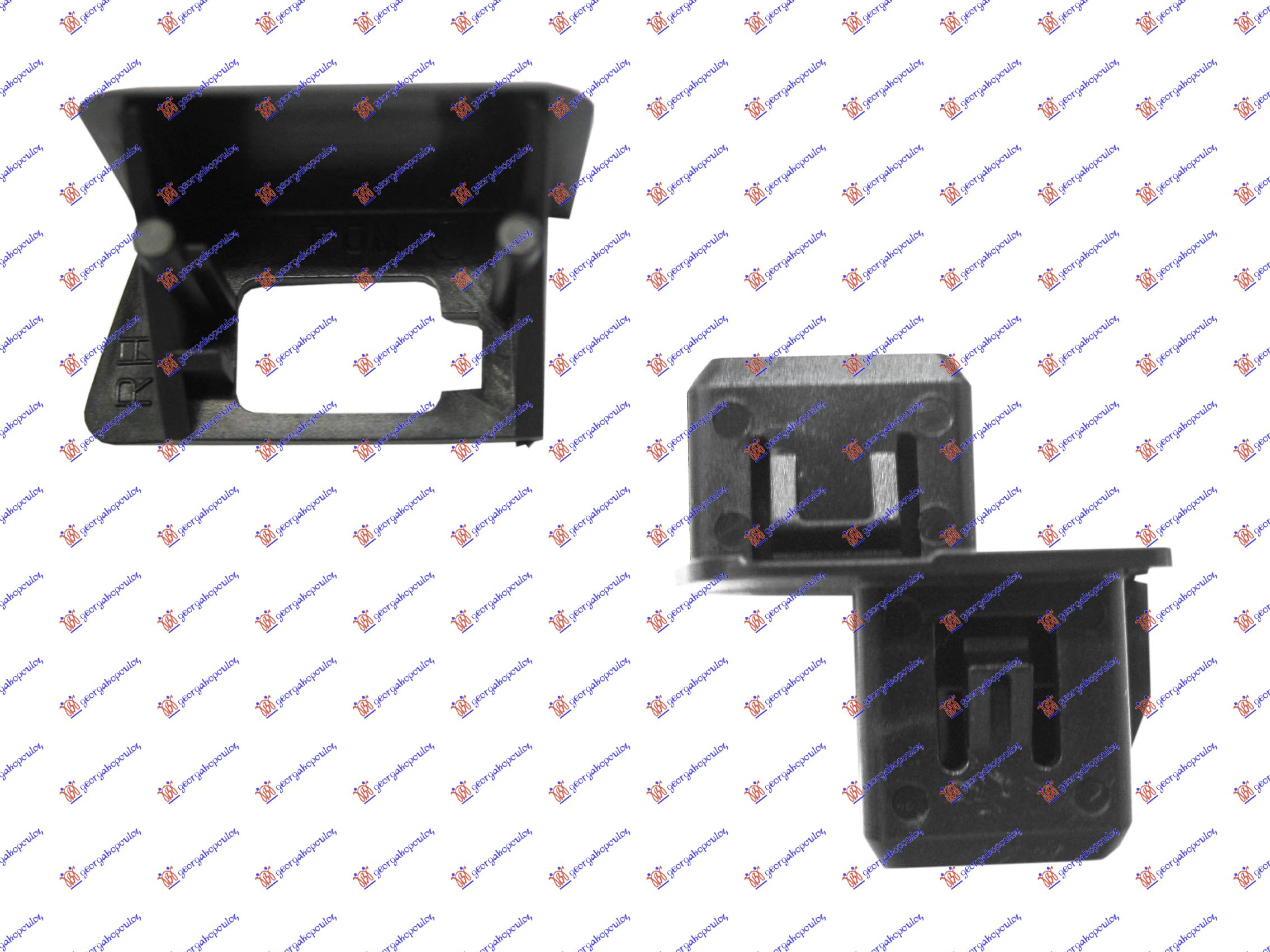NOSAC PREDNJEG BRANIKA BOCNI PLASTICNI (SPOLJASNJI/UNUTRASNJI) (SET) NISSAN MICRA 2002-2010 (K12)