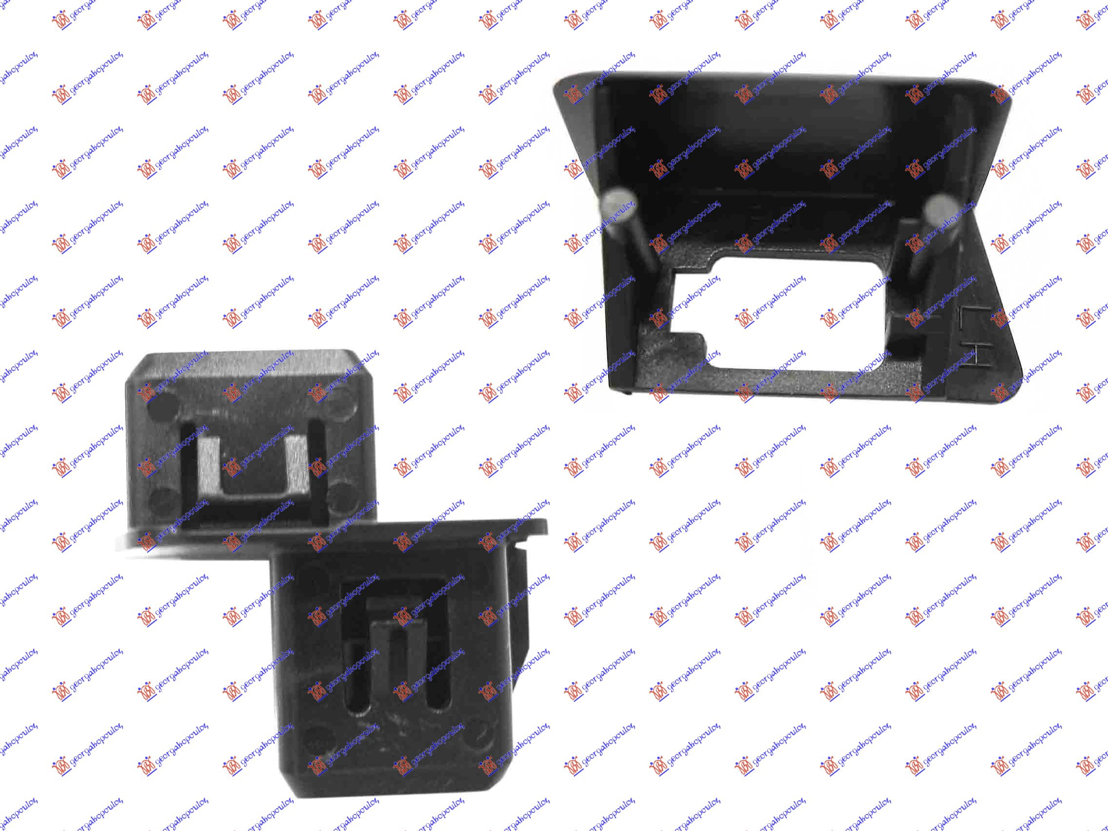 NOSAC PREDNJEG BRANIKA BOCNI PLASTICNI (SPOLJASNJI/UNUTRASNJI) (SET) NISSAN MICRA 2002-2010 (K12)