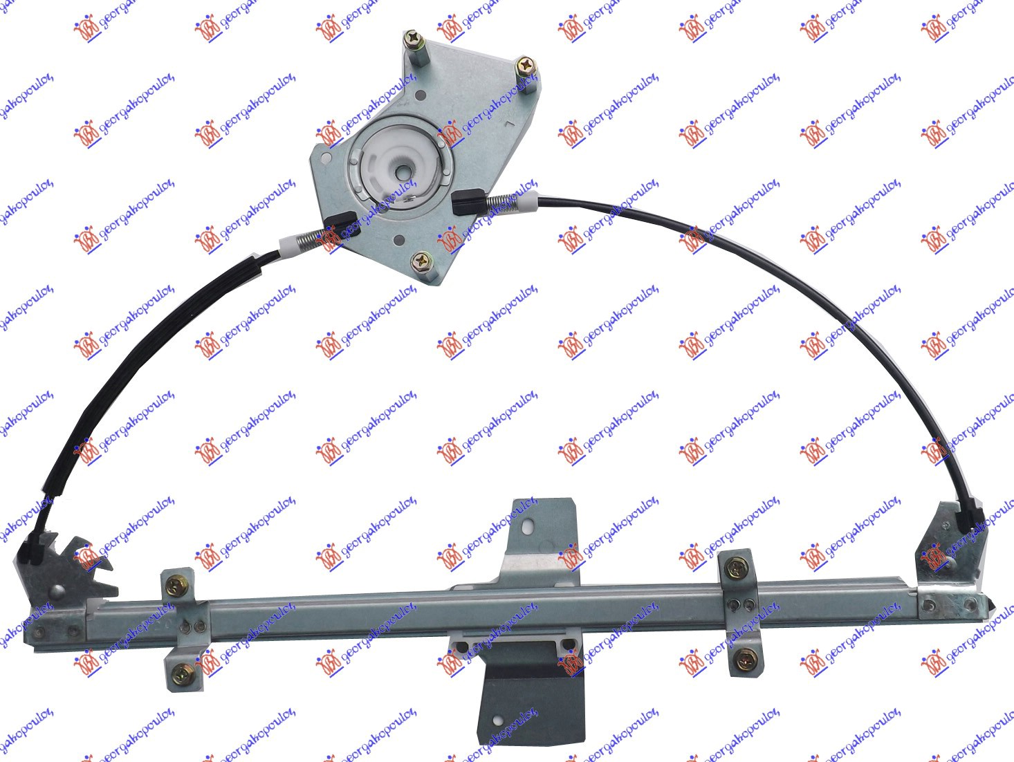 PODIZAC PREDNJEG PROZORA ELEKTRICNI (BEZ MOTORA) 3/5 VRATA NISSAN MICRA 2002-2010 (K12)