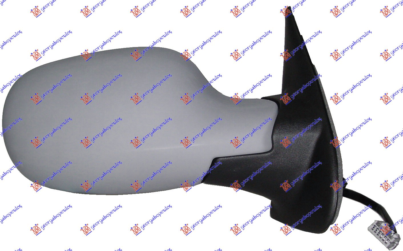 RETROVIZOR ELEKTRICNI PM -2009 (KONVEKSNO STAKLO) NISSAN MICRA 2002-2010 (K12)