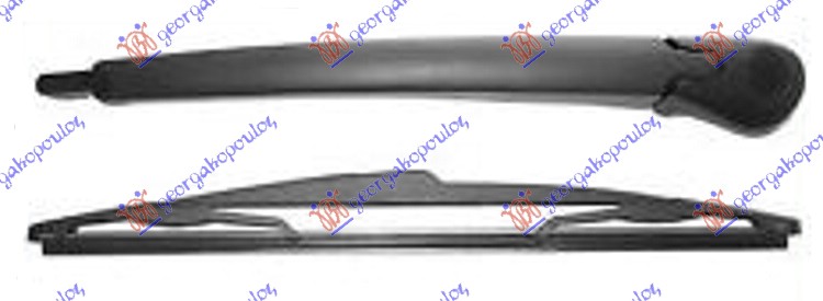 ZADNJI BRISAC KOMPLET 2005- 420mm NISSAN MICRA 2002-2010 (K12)