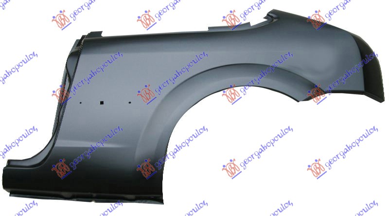 ZADNJI BLATOBRAN 3 VRATA FORD FOCUS 2004-2008 (DAW/DBW)