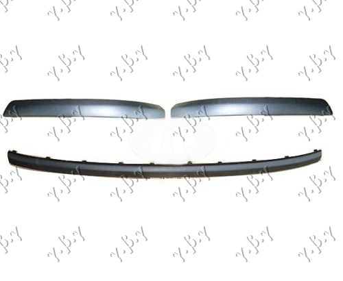 LAJSNA ZADNJEG BRANIKA 4 VRATA (SET 3 KOM) FORD FOCUS 2008-2011 (DB/FCH/DH)