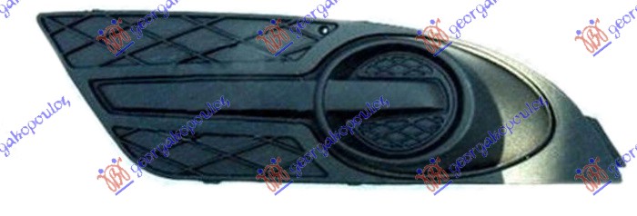 RESETKA PREDNJEG BRANIKA (BEZ MAGLENKE) (CABRIO) FORD FOCUS 2004-2008 (DAW/DBW)
