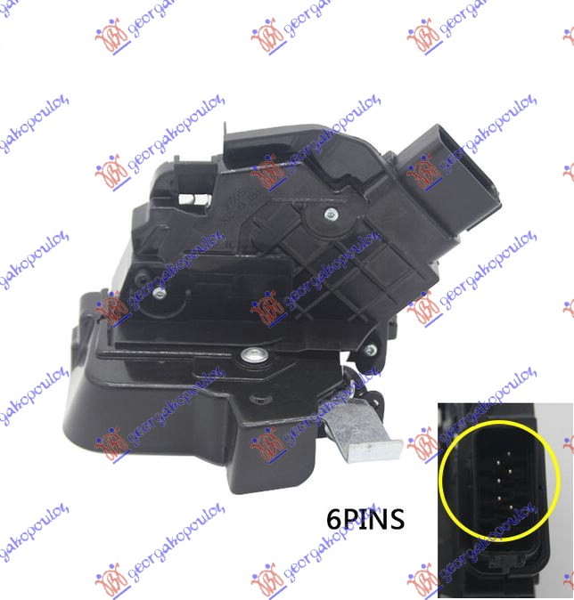 BRAVA ZADNJIH VRATA ELEKTRICNA (6pins) FORD FOCUS 2008-2011 (DB/FCH/DH)