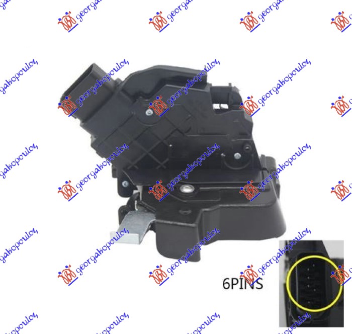 BRAVA ZADNJIH VRATA ELEKTRICNA (6pins) FORD FOCUS 2008-2011 (DB/FCH/DH)