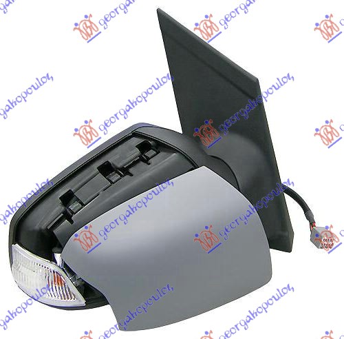 RETROVIZOR ELEKTRICNI SA GREJACEM PM (MIGAVAC) (KONVEKSNO STAKLO) FORD FOCUS 2004-2008 (DAW/DBW)