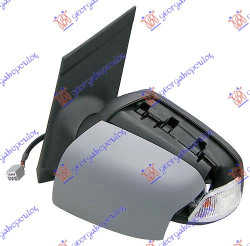 RETROVIZOR ELEKTRICNI SA GREJACEM PM (MIGAVAC) (KONVEKSNO STAKLO) FORD FOCUS 2004-2008 (DAW/DBW)