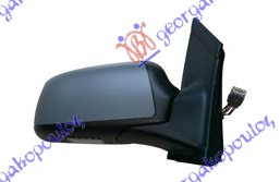 RETROVIZOR ELEKTRICNI SA GREJACEM PM (ELEKTRO-SKLOPIV) (SVETLO) (KONVEKSNO STAKLO) FORD FOCUS 2004-2008 (DAW/DBW)