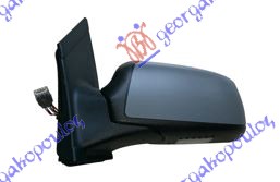RETROVIZOR ELEKTRICNI SA GREJACEM PM (ELEKTRO-SKLOPIV) (SVETLO) (KONVEKSNO STAKLO) FORD FOCUS 2004-2008 (DAW/DBW)