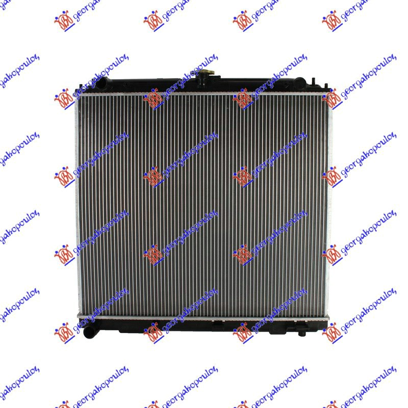 HLADNJAK MOTORA 2.5 TD (AUTO) (600x685x32) NISSAN P/U NAVARA 2WD-4WD 2010-2015 (D40)