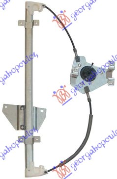 PODIZAC PREDNJEG PROZORA ELEKTRICNI (BEZ MOTORA) 4 VRATA (A KVALITET) NISSAN P/U NAVARA 2WD-4WD 2010-2015 (D40)