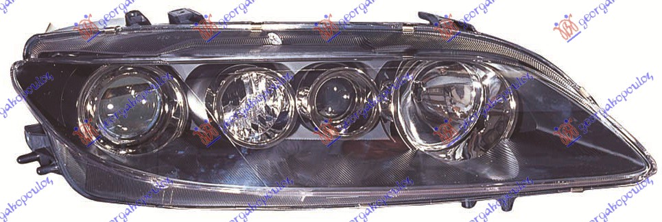 FAR BEZ MAGLENKE TITANIJUM (TYC) MAZDA 6 2002-2008 (GG/GH/GY)