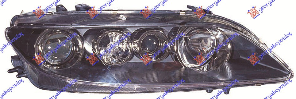 FAR SA MAGLENKOM TITANIJUM (DEPO) MAZDA 6 2002-2008 (GG/GH/GY)