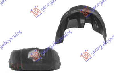 ZADNJE POTKRILO PLASTICNO 4/5 VRATA OPEL VECTRA C 2002-2005 (Z02)