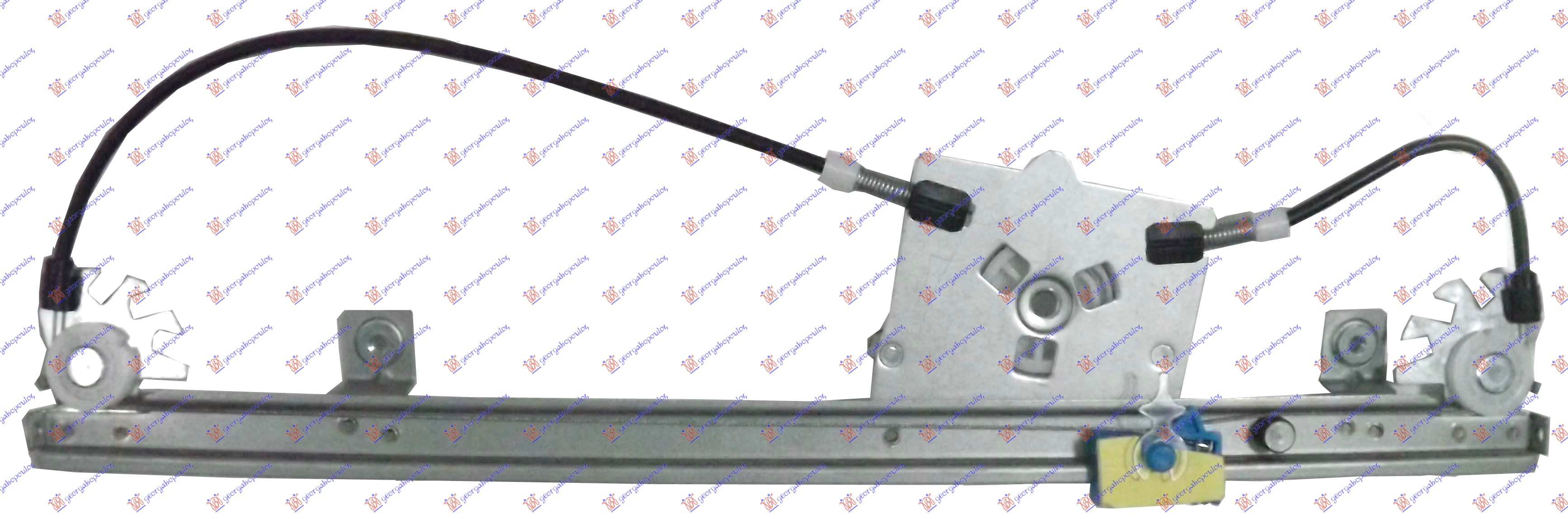 PODIZAC ZADNJEG PROZORA ELEKTRICNI (BEZ MOTORA) 5 VRATA/KARAVAN OPEL VECTRA C 2002-2005 (Z02)