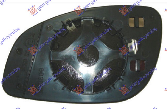 STAKLO RETROVIZORA (KONVEKSNO) OPEL VECTRA C 2002-2005 (Z02)