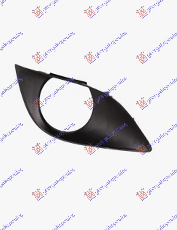 RESETKA PREDNJEG BRANIKA (SA MAGLENKOM) 2009- TOYOTA YARIS II 2005-2011 (P9)
