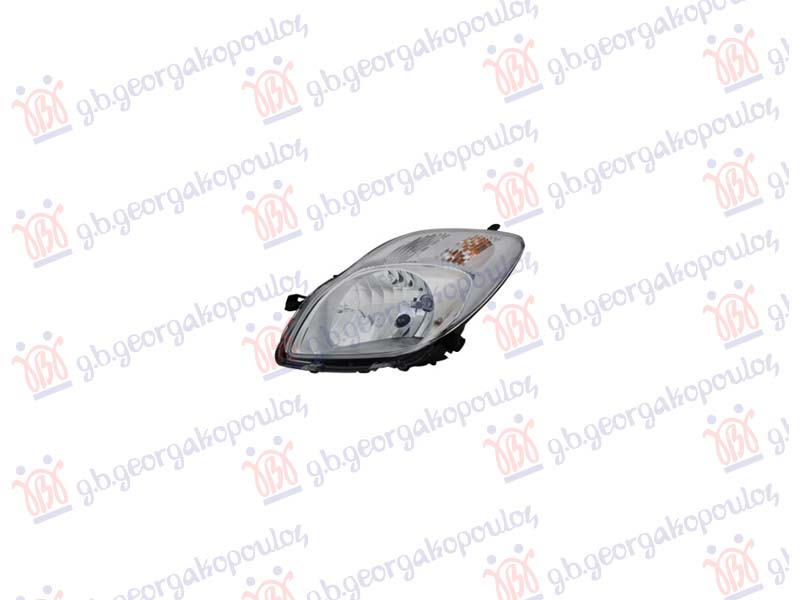 FAR (BEZ MOTORA) 2009- (TYC) TOYOTA YARIS II 2005-2011 (P9)