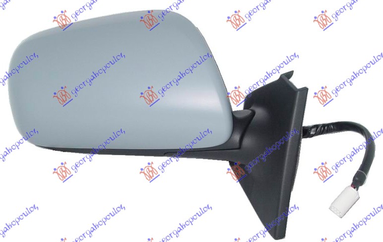 RETROVIZOR ELEKTRICNI SA GREJACEM PM (KONVEKSNO STAKLO) TOYOTA YARIS II 2005-2011 (P9)