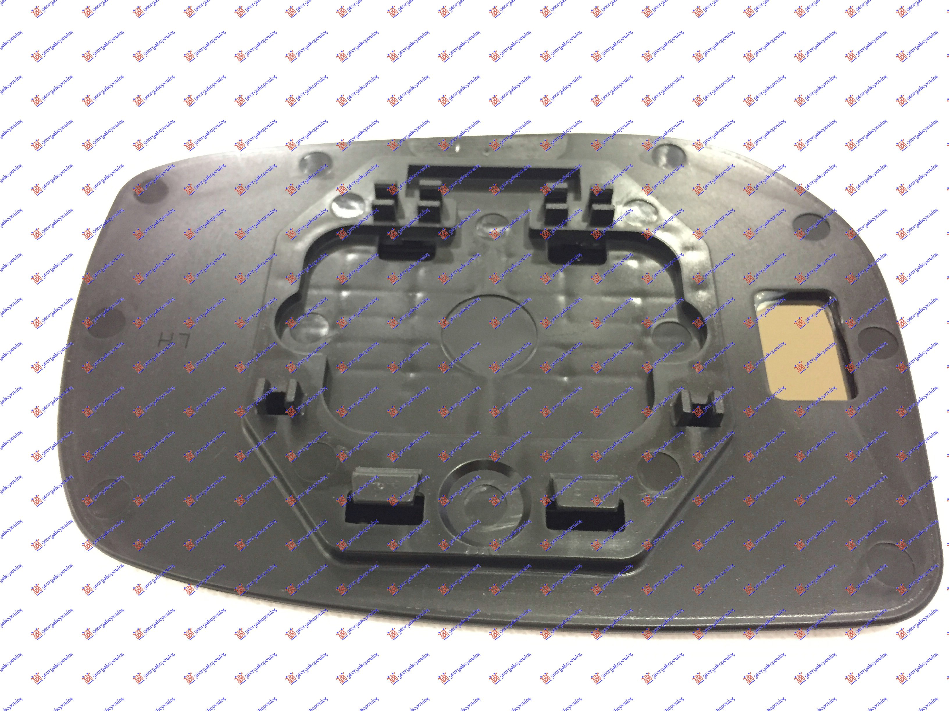 STAKLO RETROVIZORA (KOCKASTO KACENJE) (JAPAN) (KONVEKSNO) TOYOTA YARIS II 2005-2011 (P9)