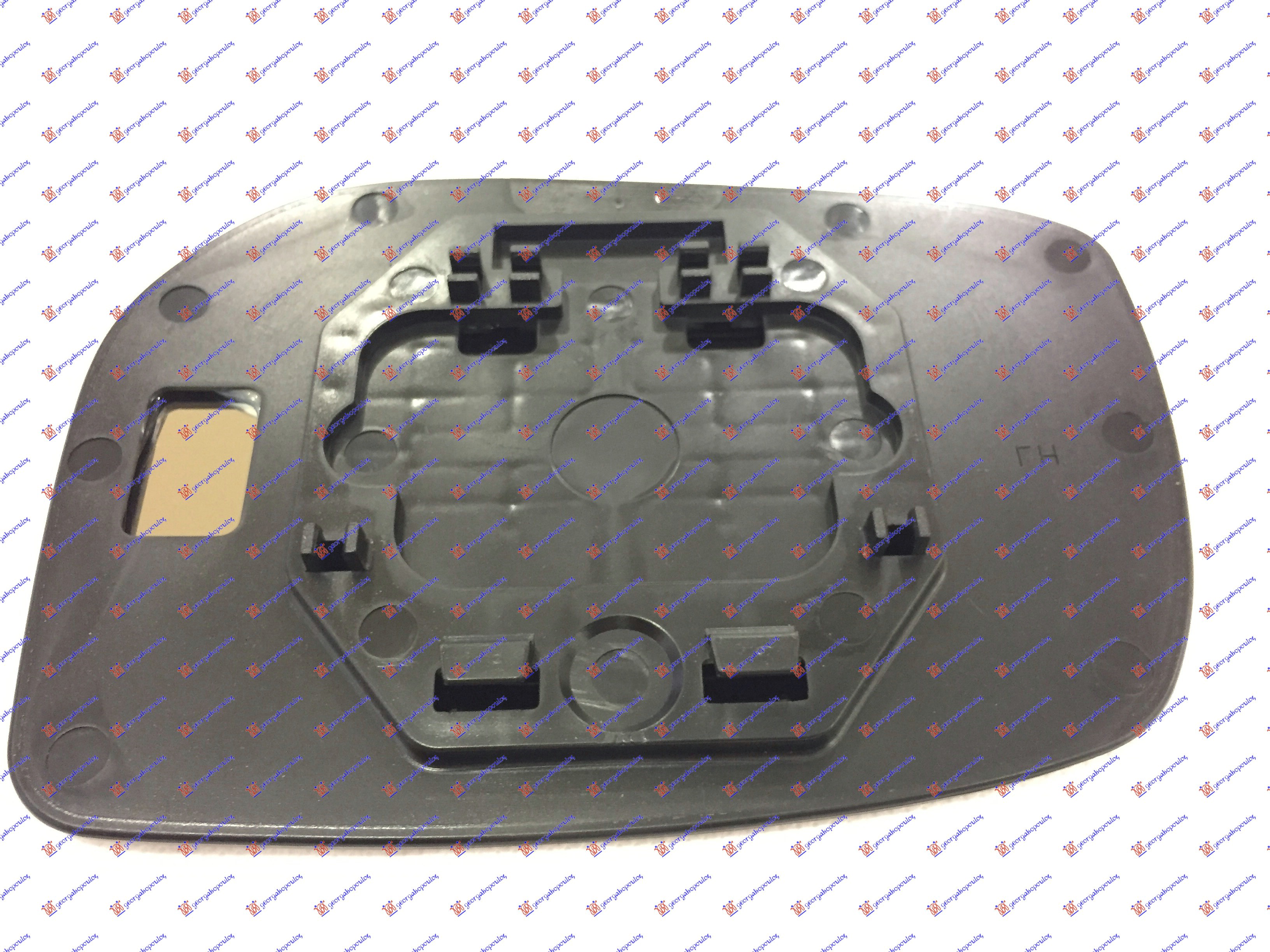 STAKLO RETROVIZORA (KOCKASTO KACENJE) (JAPAN) (KONVEKSNO) TOYOTA YARIS II 2005-2011 (P9)