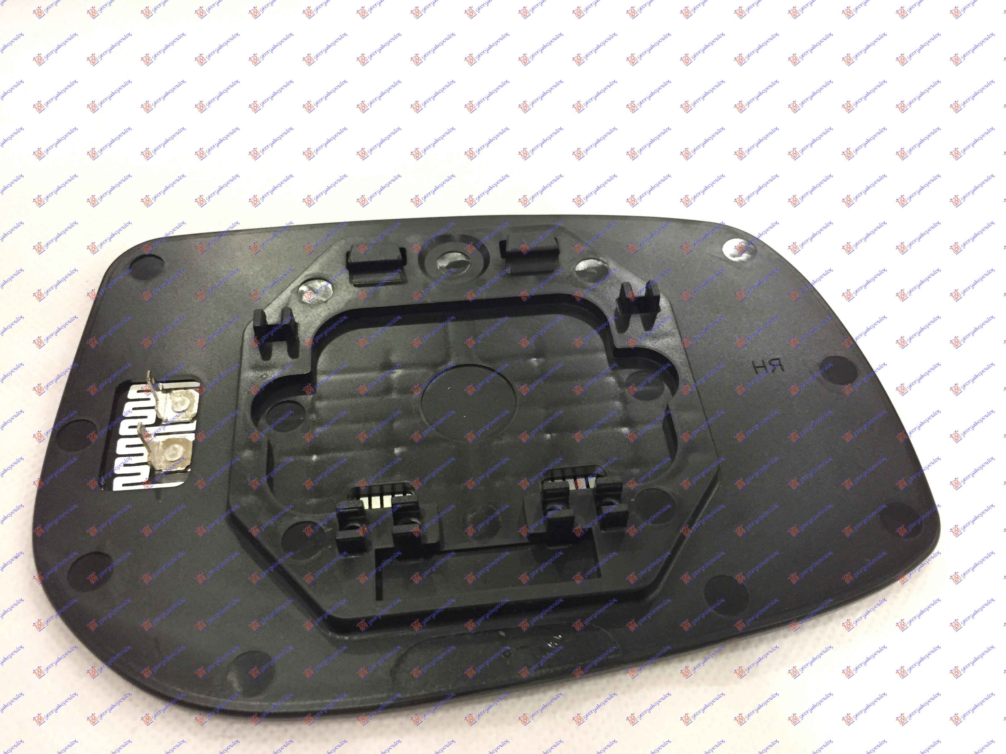 STAKLO RETROVIZORA SA GREJACEM (KOCKASTO KACENJE) (JAPAN) (KONVEKSNO) TOYOTA YARIS II 2005-2011 (P9)