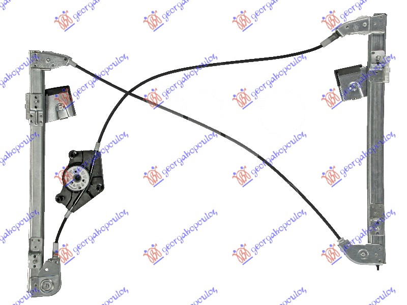 PODIZAC PREDNJEG PROZORA ELEKTRICNI (BEZ MOTORA) 3 VRATA (A KVALITET) SEAT IBIZA 2002-2008 (6L1)