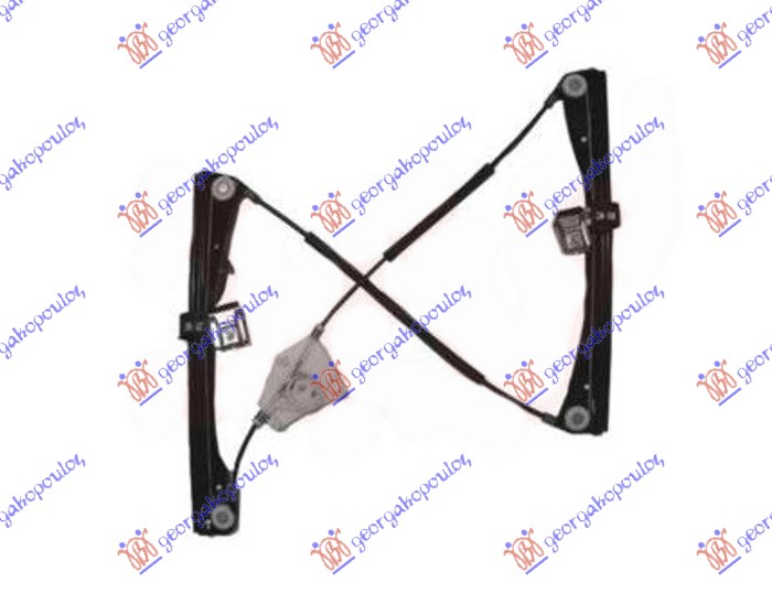 PODIZAC PREDNJEG PROZORA ELEKTRICNI (BEZ MOTORA) 5 VRATA SEAT CORDOBA 2002-2008 (6L2)