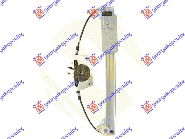 PODIZAC ZADNJEG PROZORA ELEKTRICNI (BEZ MOTORA) (A KVALITET) SEAT IBIZA 2002-2008 (6L1)